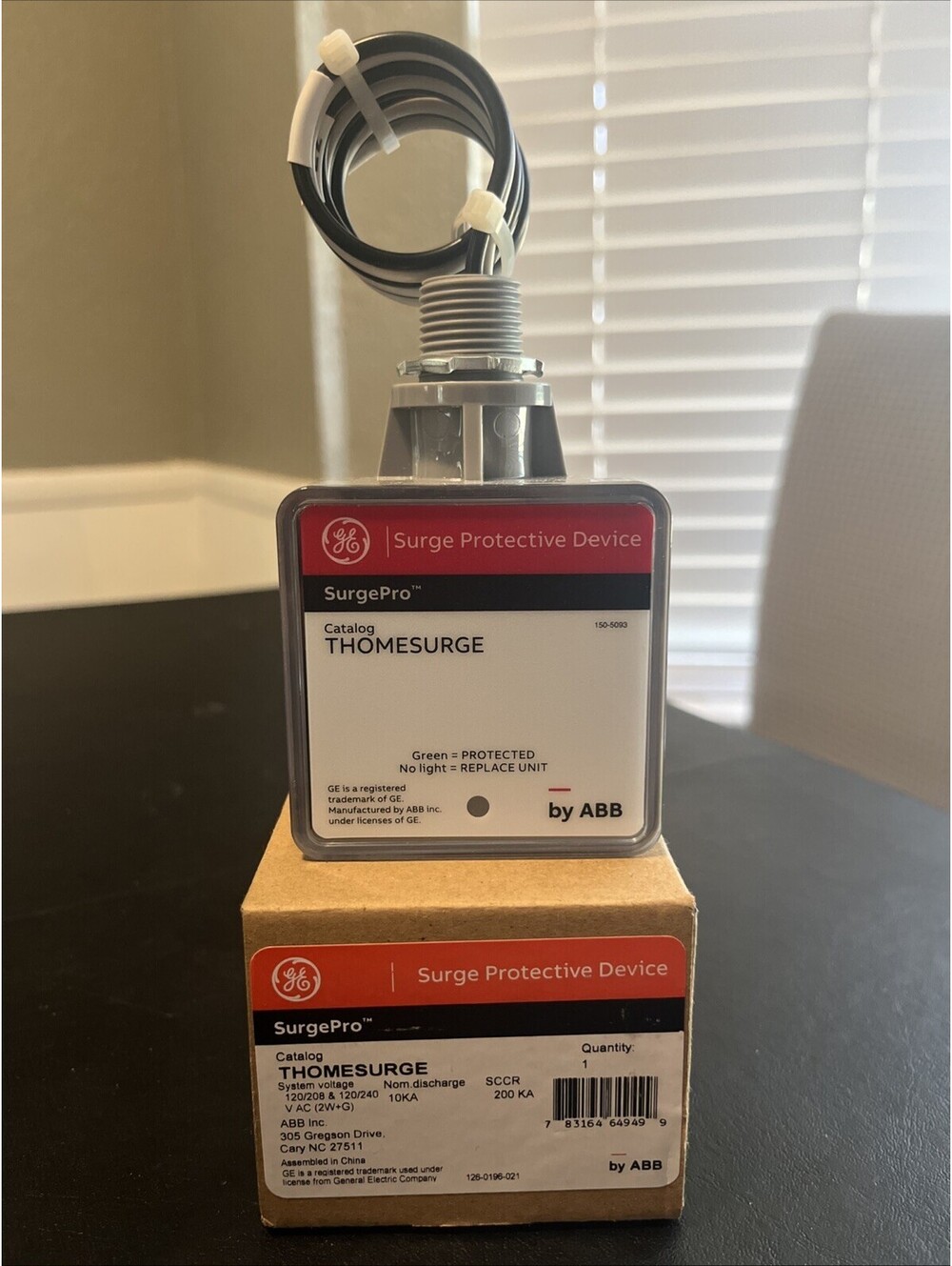Thomesurge Universal Whole Home Surge Protection Device Whole House Protector GE